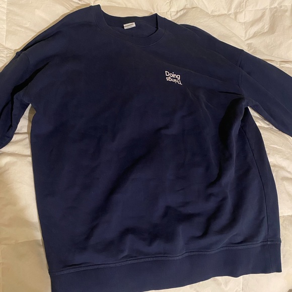 Navy Outdoor Voices Sweatshirt - Picture 3 of 6